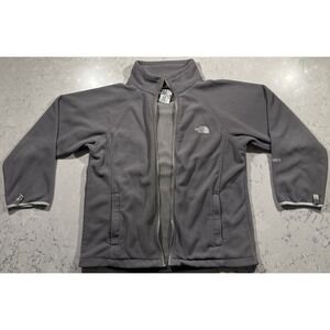 The North Face Summit Series Fleece Jacket Womens Large Gray HyVent V608546